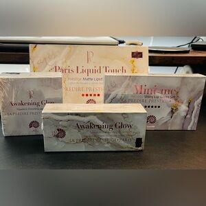 Predire Paris Lip Balm, Lip Oil, Lip Gloss Set, Matte Lipstick Set - MSRP 500